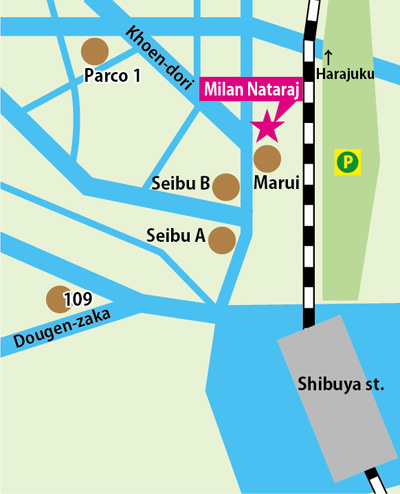 Shibuya Map